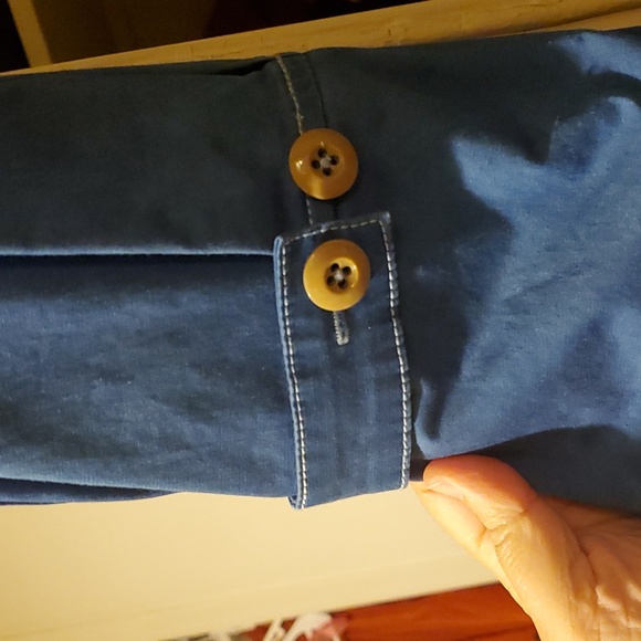 Alex Mill ~ Jumpsuit in Natural Indigo - Picture 7 of 8